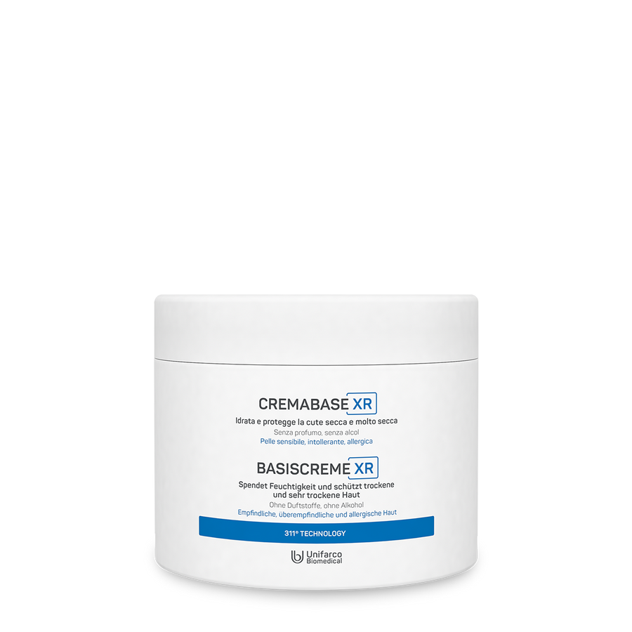 Cremabase XR Ceramol idrata e protegge la cute secca e molto secca 450ml